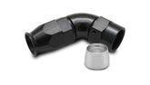 Vibrant Performance 60 Degree High Flow Hose End Fitting for PTFE Lined Hose, -10AN 28610
