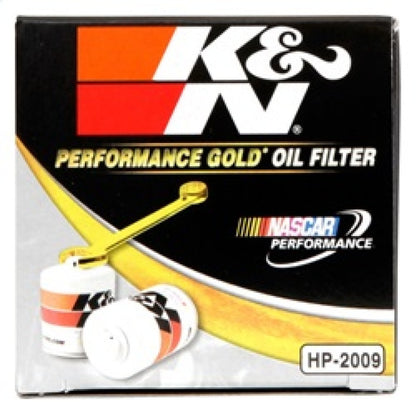 K&N Oil Filter | 3/4 In. - 16 Thread | HP-2009