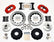 Wilwood Narrow Superlite 6R Front Hub Kit 14.00in Drill Red Chevy C-10 60-87 CPP Drop Spindle