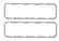 Ultra-Seal III Valve Cover Gaskets Fits Sonny's 5.00 Inch Bore Center Pontiac Heads Set of 2 Pieces Mr Gasket