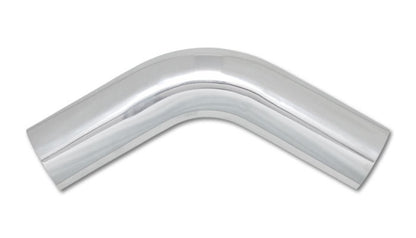 Vibrant Universal Aluminum Tubing | 60 Degree Bend, 3.50 in OD, 6061 Aluminum Polished | 2821