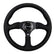 NRG Reinforced Steering Wheel (350mm / 2.5in. Deep)Blk Alcantara Comfort Grip w/4mm Matte Blk Spokes