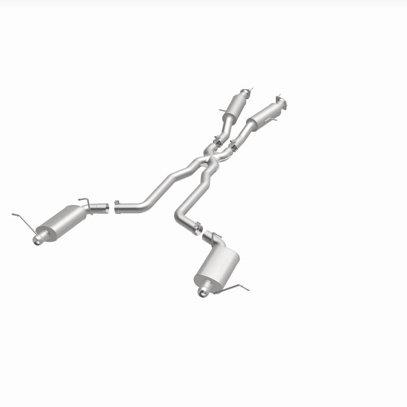 MagnaFlow 12 Jeep Grand Cherokee V8 6.4L Dual Split Rear Exit Stainless Cat Back Performance Exhaust