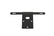 Kentrol 76-86 Jeep CJ License Plate Bracket - Powdercoat Black
