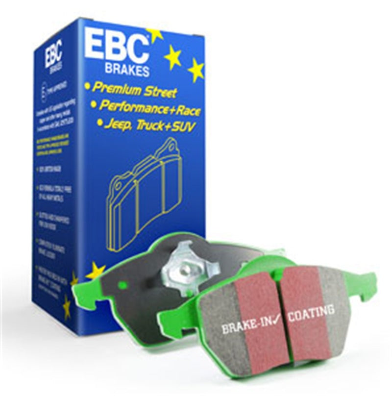 EBC 05-10 Jeep Commander 3.7 Greenstuff Front Brake Pads