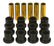Prothane 57-72 Ford F100/F150 Rear Spring & Shackle Bushings - Black