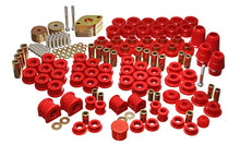 Load image into Gallery viewer, Energy Suspension 07-11 Jeep JK 4dr Red Hyper-Flex Master Bushing Set