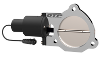 QTP 3.5in Bolt-On QTEC Electric Cutout Valve - Single