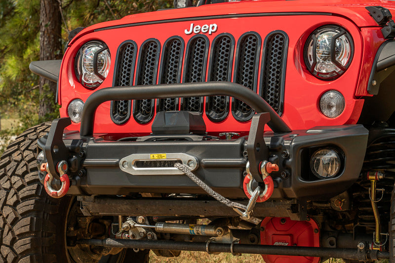 Rugged Ridge Arcus Front Bumper Set W/ Overrider 2018 Jeep Wrangler JL