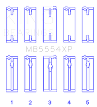 King Engine Bearings Toyota 3SGTE Performance Main Bearing Set - Size STD