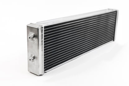 CSF Universal Dual-Pass Cross-Flow Heat Exchanger | 3/4in Slip-On, 2-Row 42mm | 8030