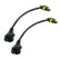 Oracle Jeep Wrangler JK/JL/JT High Performance W LED Fog Lights - w/o Controller