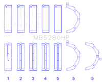 King Ford Prod. V8 4.6L/5.4L Will Not Fit 13-14 GT500 Performance Main Bearing Set - Size STD