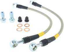 Load image into Gallery viewer, StopTech 02-06 Avalanche 1500 / 00-06 Yukon Denali 2WD Stainless Steel Rear Brake Lines