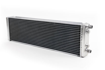 CSF Universal Dual-Pass Cross-Flow Heat Exchanger | 3/4in Slip-On, 2-Row 42mm | 8030