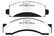 EBC 74-80 Chevrolet C30 (JB8) Yellowstuff Front Brake Pads