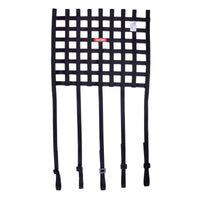 RaceQuip Ribbon Style Race Car Window Net with 1" Mounting Straps 825003RQP