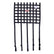 RaceQuip Ribbon Style Race Car Window Net with 1" Mounting Straps 825003RQP