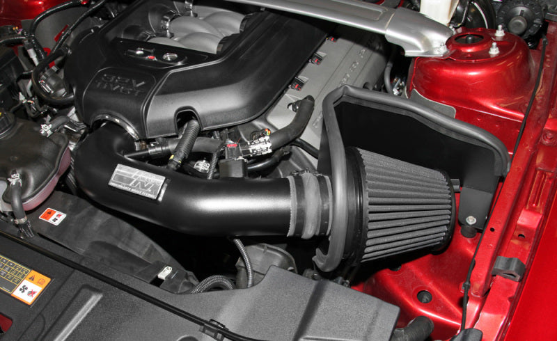 K&N 11-14 Ford Mustang GT 5.0L V8 Black Performance Intake Kit