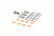 Goodridge 04-06 Cadillac CTS-V (w/Brembo Brakes) Stainless Steel Brake Line Kit