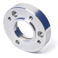 CVF Racing polished billet 3 bolt to 4 bolt crank pulley adapter for Ford 289, 302 and 351W small block, 3-4-SBF-SPACER
