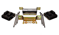 Energy Suspension Motor And Transmission Mount; Black; Zinc Finish; Performance Polyurethane; 3.1131G