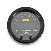 X-Series Wideband UEGO AFR Gauge Kit X-Digital Technology 8.501 to 181 AFR Scale AEM Electronics