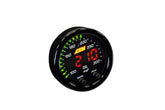 X-Series Temperature Gauge Kit 100-300F/40-150C Black Bezel and Black Water Faceplate AEM Electronics