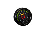 X-Series Fluid Pressure Gauge Kit 0-150psi/0-10bar Black Bezel and Black Faceplate AEM Electronics