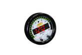 X-Series Pressure Gauge Kit 0-15 PSI Black Bezel and Black Boost/Fuel Faceplate AEM Electronics