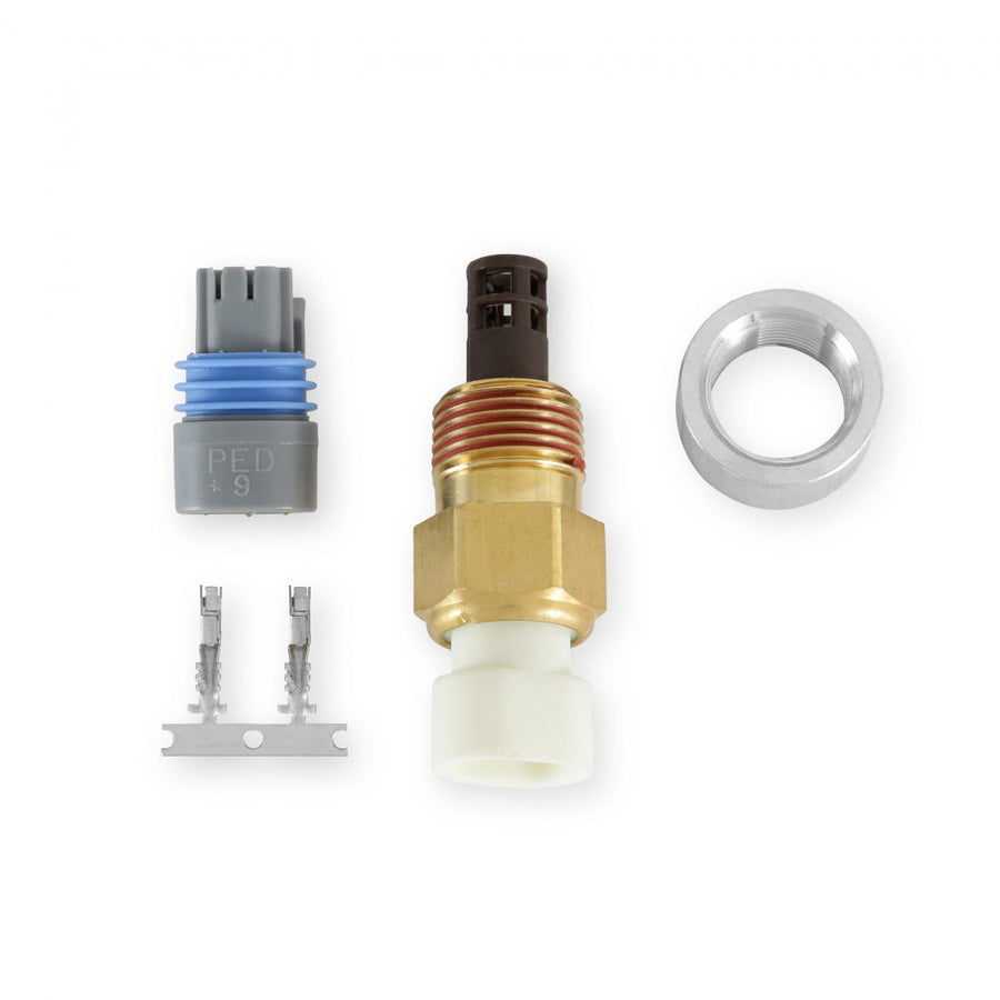 Air Temp Sensor Kit -20C to 150C / -4F to 302F 3/8 Inch NPT Connector Kit and Pins AEM Electronics