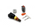 DTM-Style Air Temp Sensor Kit -20C to 150C / -4F to 302F 1/8 Inch NPT Aluminum Bung, Connector, and Pins AEM Electronics