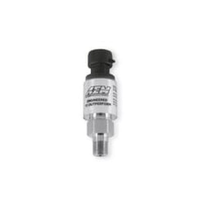 150 PSIg Stainless Sensor Kit 1/8 Inch NPT Male Thread w/ -4 and 3/16 NPT Adapters AEM Electronics