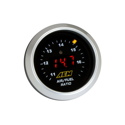 Classic Digital Wideband AFR Gauge Kit The Original Wideband Air/Fuel Ratio Gauge w/Bosch LSU 4.9 Sensor AEM Electronics