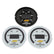 Classic Digital Fuel Pressure Gauge Kit Oil/Fuel Pressure from 0-100 PSI AEM Electronics