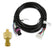 Classic Digital Fuel Pressure Gauge Kit Oil/Fuel Pressure from 0-100 PSI AEM Electronics