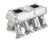 Hi-Ram Intake GM LS3/L92 Carbureted Hi-Ram Intake, 2 X 4150 (sideways and Inline Mounting) Holley