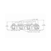 LS Carbureted Manifold 2x4 Dual Plane GM LS1/LS2/LS6 Carbureted 2x4150 Dual Plane Intake Manifold, LS Gen 3 LS1/LS2/LS6 Engines Holley