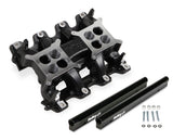 Holley LS EFI Manifold - 2x4 Dual Plane - Black GM LS1/LS2/LS6 300-121BK