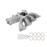 Single Plane Intake GM LS1/LS2/LS6 Carbureted Single Plane Intake Manifold Fits All GM LS Gen III or IV Engines Equipped with LS1/LS2/LS6 Style Cathedral Port Cylinder Heads Holley