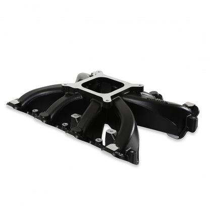 Single Plane Intake GM LS1/LS2/LS6 Black Ceramic Coated, Carbureted Single Plane Intake Manifold Fits All GM LS Gen III or IV Engines Equipped with LS1/LS2/LS6 Style Cathedral Port Cylinder Heads Holley