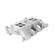 LS Carbureted Manifold 2x4 Dual Plane LS3/L92 Carbureted GM LS Gen III LS3/LS92 2x4160 Dual Plane Intake Manifold All GM LS Gen III or Gen IV Engines Equipped with LS3/L92 Style Rectangular Port Cylinder Heads Holley