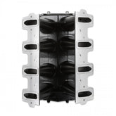Hi-Ram Lower Manifold GM LS1/LS2/LS6-Black LS1/LS2/LS6 Cathedral Port Carbureted Base Only (plenum-Top-Mounting Fabrication Flange Available) Holley