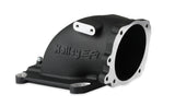 Holley EFI EFI Throttle Body Intake Elbow 4150 - Fits Ford Throttle Bodies-Black Finish 300-240FBK