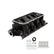 Black 351W Ford Hi-Ram Carbureted Manifold Base Black Ford 351W (9.5 Deck) Ford Hi-Ram Intake Manifold Base Holley