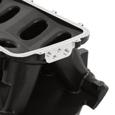 Black 351W Ford Hi-Ram Carbureted Manifold Base Black Ford 351W (9.5 Deck) Ford Hi-Ram Intake Manifold Base Holley