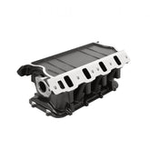 Black 351W Ford Hi-Ram Carbureted Manifold Base Black Ford 351W (9.5 Deck) Ford Hi-Ram Intake Manifold Base Holley