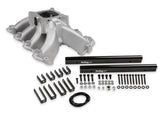 Single Plane EFI Split-Design Race Intake Manifold- GM LS1/LS2/LS6 EFI Single Plane Split-Design Race Intake Manifold Fits All GM LS Gen III or IV Engines Equipped with LS1/LS2/LS6 Style Cathedral Port Cylinder Heads Holley