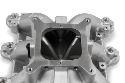 Single Plane EFI Split-Design Race Intake Manifold- GM LS1/LS2/LS6 EFI Single Plane Split-Design Race Intake Manifold Fits All GM LS Gen III or IV Engines Equipped with LS1/LS2/LS6 Style Cathedral Port Cylinder Heads Holley