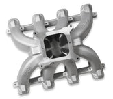Single Plane Split-Design Race Intake Manifold- GM LS1/LS2/LS6 Carbureted Single Plane Split-Design Race Intake Manifold Fits All GM LS Gen III or IV Engines Equipped with LS1/LS2/LS6 Style Cathedral Port Cylinder Heads Holley